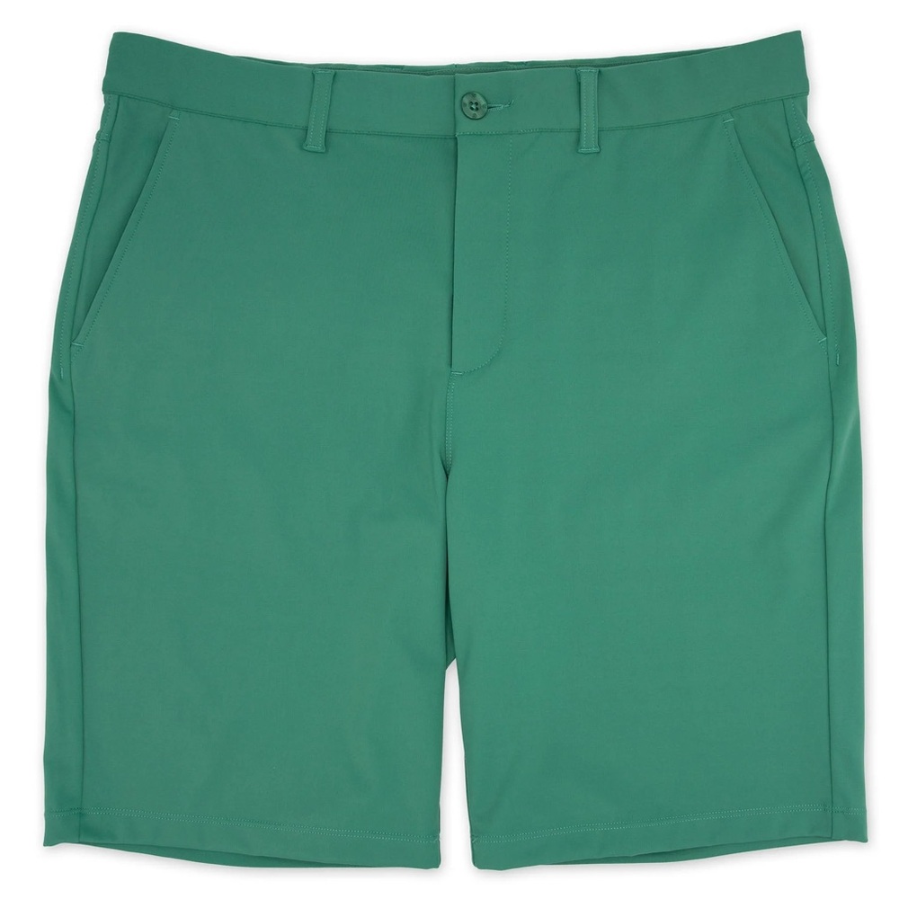 GRAHAM LUXE Men's Trace Green Shorts 34